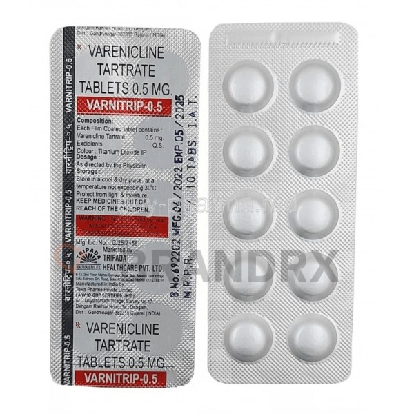Varnitrip 0.5 mg Tripada Healthcare Pvt. Ltd.